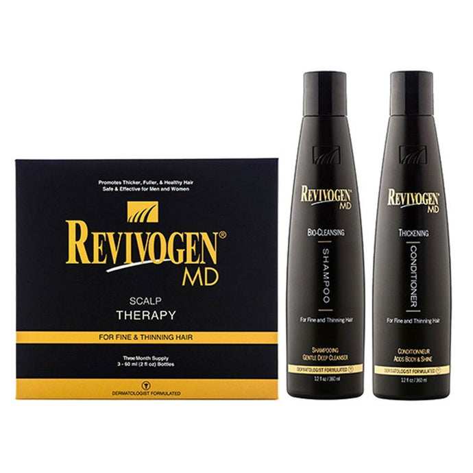 Revivogen MD Scalp Therapy +Bio Cleansing Shampoo, 360ml & Thickening Conditioner 360ml